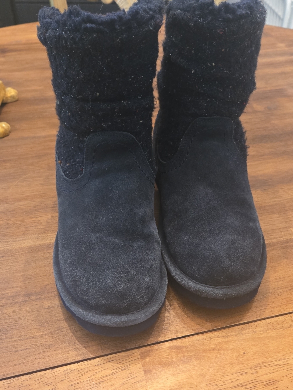 Women's Suede Faux Fur Winter Boots